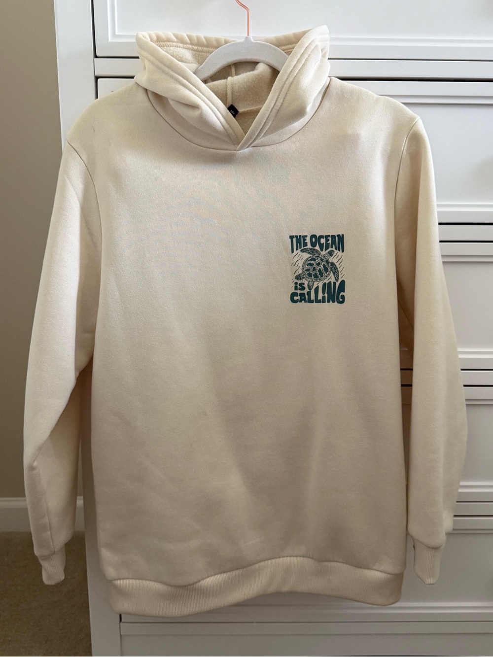 Beach Theme Hooded Sweatshirt (13Y)